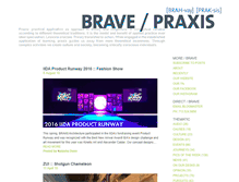 Tablet Screenshot of bravepraxis.com